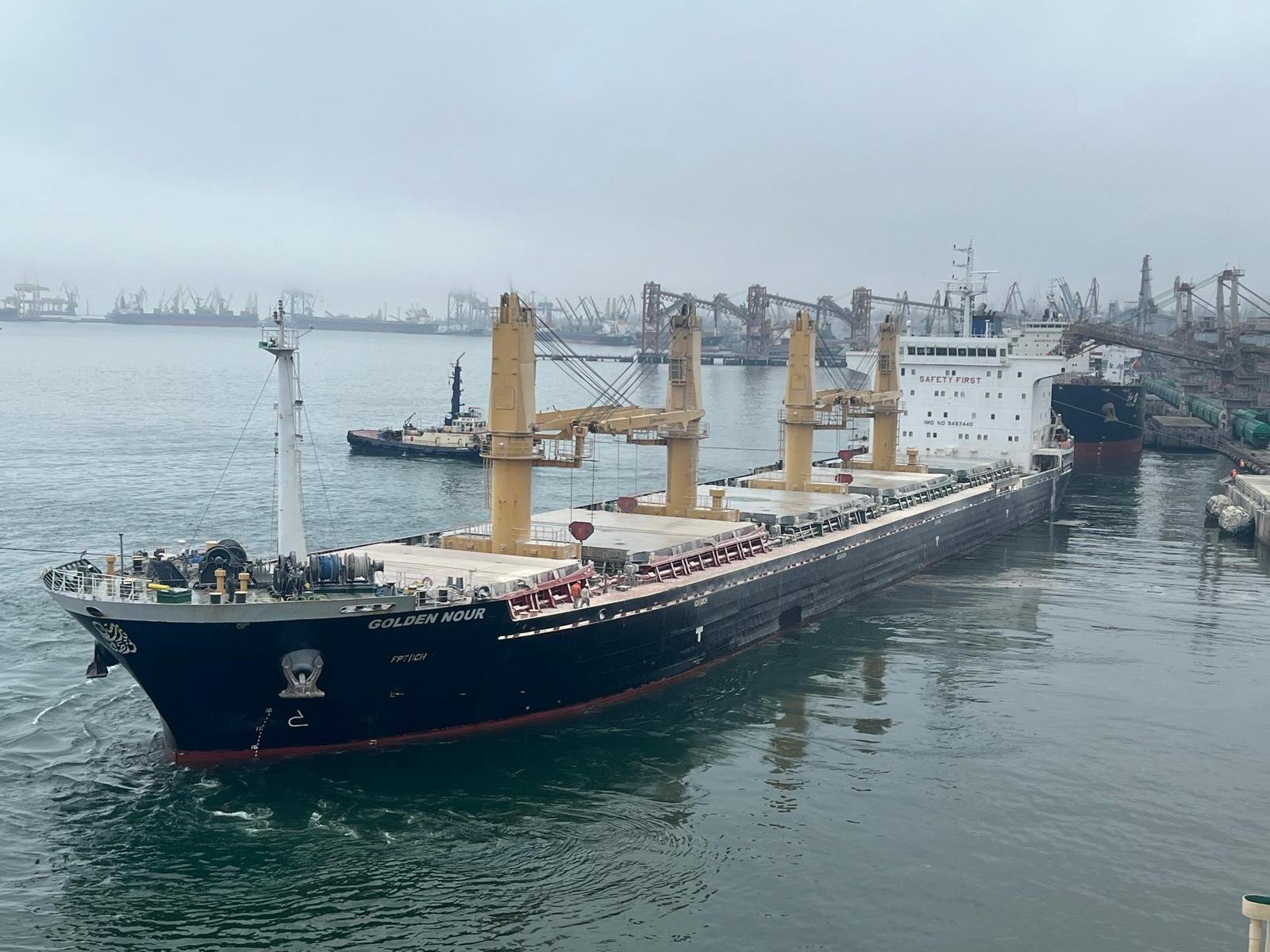 Y SHIP vessel at sea 2